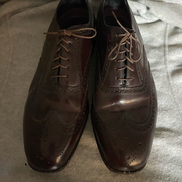 Florsheim Burgundy Oxfords men size 12 - Picture 2 of 6
